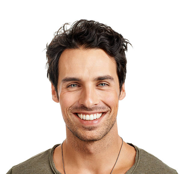 Showing off his pearly whites! A handsome young man smilinghttp://195.154.178.81/DATA/i_collage/pi/shoots/781914.jpg black hair stock pictures, royalty-free photos & images