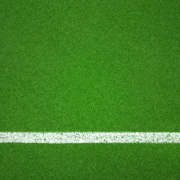 Paddle tennis green hard court texture stock photo