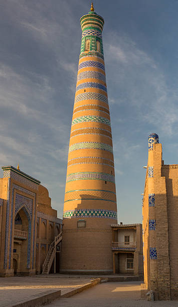 istock Isom-Hoja Minaret, Khiva, Uzbekistan 483628498