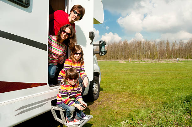 istock Family vacation in camping 483628601