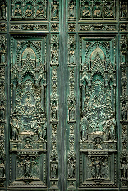 istock Bronze Door detail 483628791