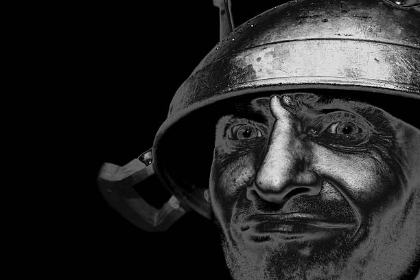 istock Don Chisciotte della Mancha. Man with colander hat. 483630064