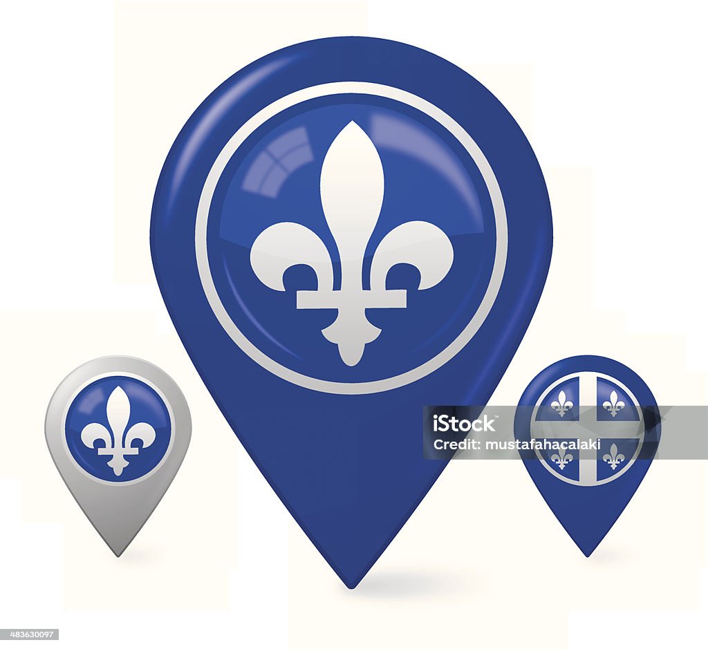 Pointer with Quebec flag Eps10. This illustration contains transparent and blending mode objects. Aics3 and jpg files are included. Badge stock vector Pointer with Quebec flag Eps10. This illustration contains transparent and blending mode objects. Aics3 and jpg files are included. Badge stock vector