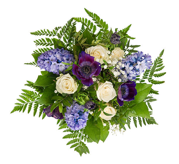 istock Spring Flowers Bouquet. Roses, Hyacinth, Ranunculus 483630308