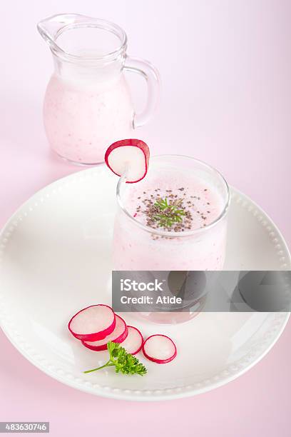 Radish Smoothie Stock Photo - Download Image Now - 2015, Crucifers, Detox