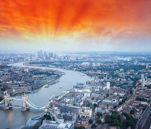 istock The Tower Bridge and London skyline at night 483631259
