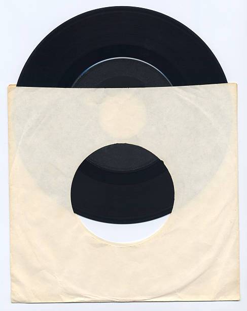 istock Old 45 coming out of sleeve 483631875