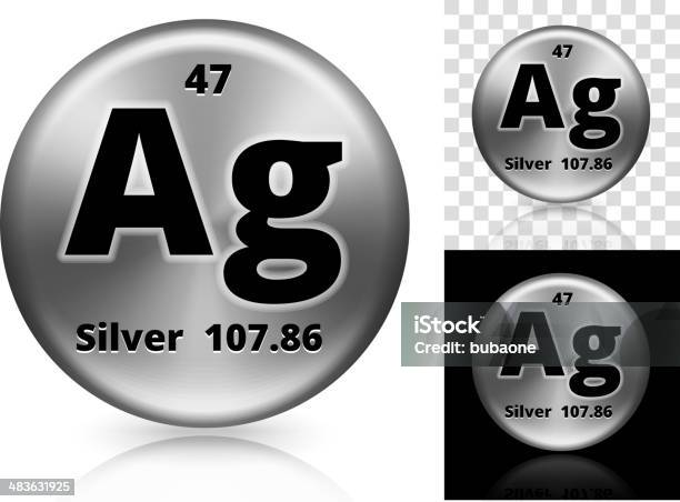 Silver Circleelement Hintergrundset Stock Vektor Art und mehr Bilder von Alchemie - Alchemie, Atom, Bildhintergrund