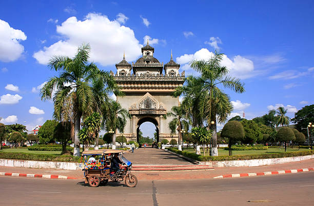 istock Victory Gate Patuxai, Vientiane, Laos 483632209