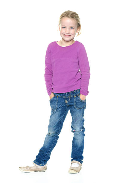 istock Happy little girl 483632503