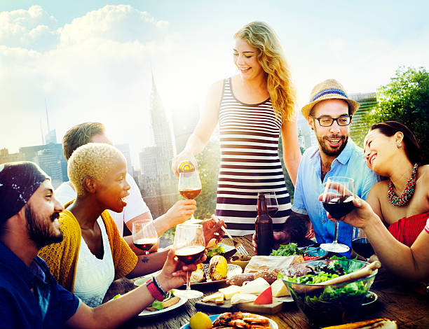 istock Diverse People Friends Hanging Out Drinking Concept 483639574