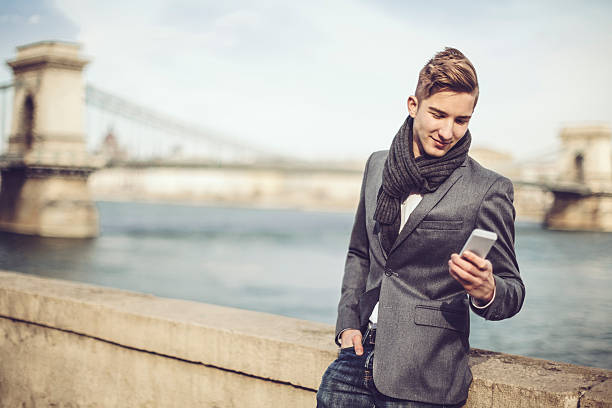 istock Young man on the phone 483639682