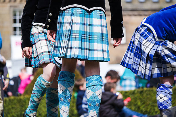 istock Traditional scottish Highland dancing 483639884