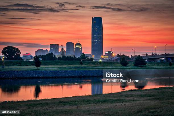 Sunrise In Oklahoma Stock Photo - Download Image Now - Oklahoma City, Sunrise - Dawn, Morning