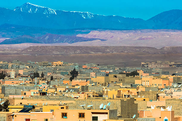 istock View over Ouarzazate city, Morocco 483644620