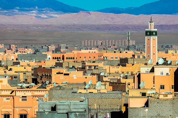 istock View over Ouarzazate city, Morocco 483644624
