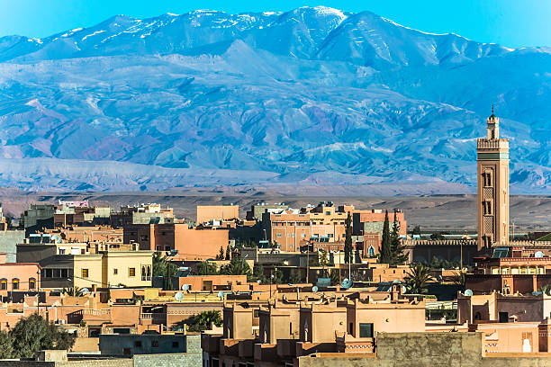istock View over Ouarzazate city, Morocco 483644626