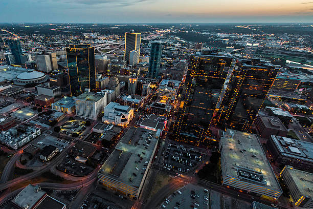 Fort Worth Aerial Cityscape 1