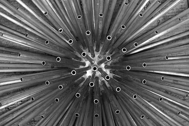 istock abstract metal tube 483651680