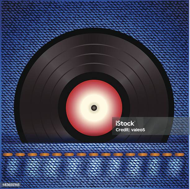 Vinyl Disc Stock Illustration - Download Image Now - Acoustic Music, Analog, Arts Culture and Entertainment