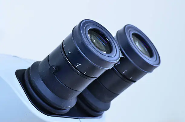 Photo of Microscope eyepiece