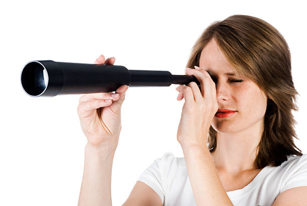 istock woman with telescope 483659479