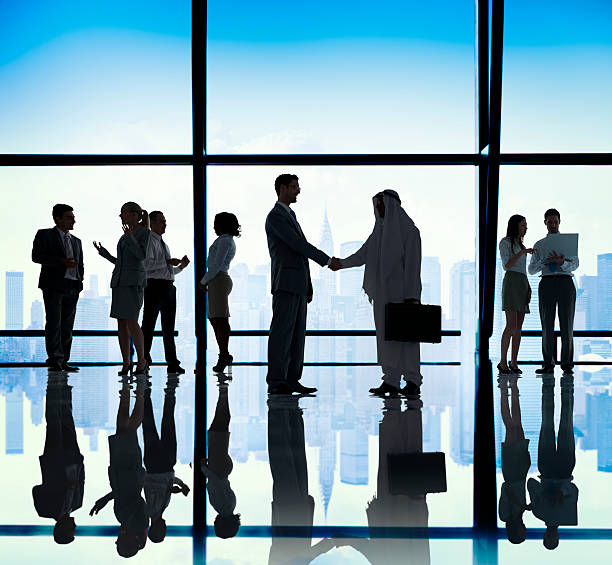 istock Diverse Business People Handshake Office Concept 483662120