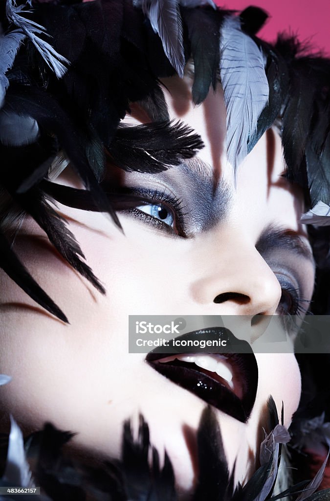 Goth beauté - Photo de Maquillage libre de droits
