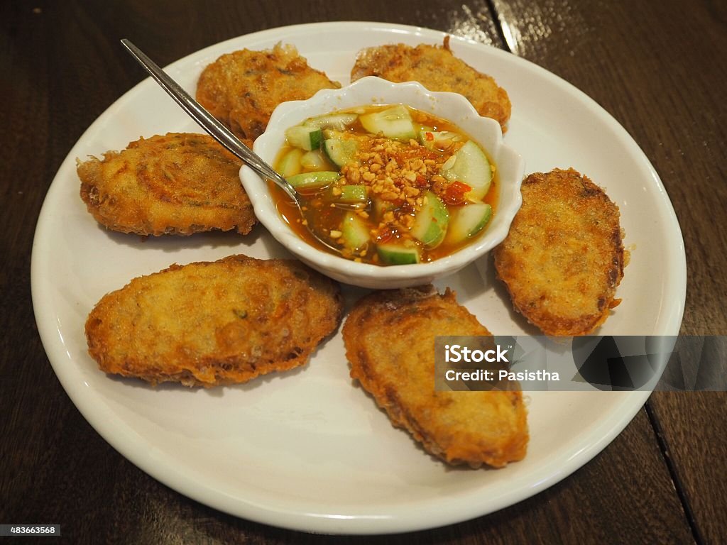 Thai Fish Cake Stock Photo - Download Image Now - 2015, Appetizer