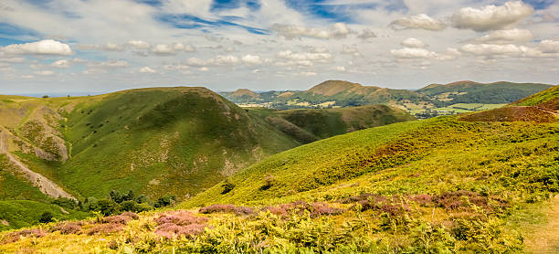 longmynd - shropshire blue стоковые фото и изображения