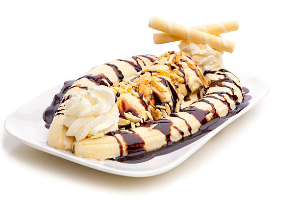 portion of a banan split