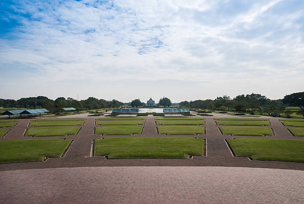 istock Path way in public park of buddhist (putthamonthon),Thailand. 483673177