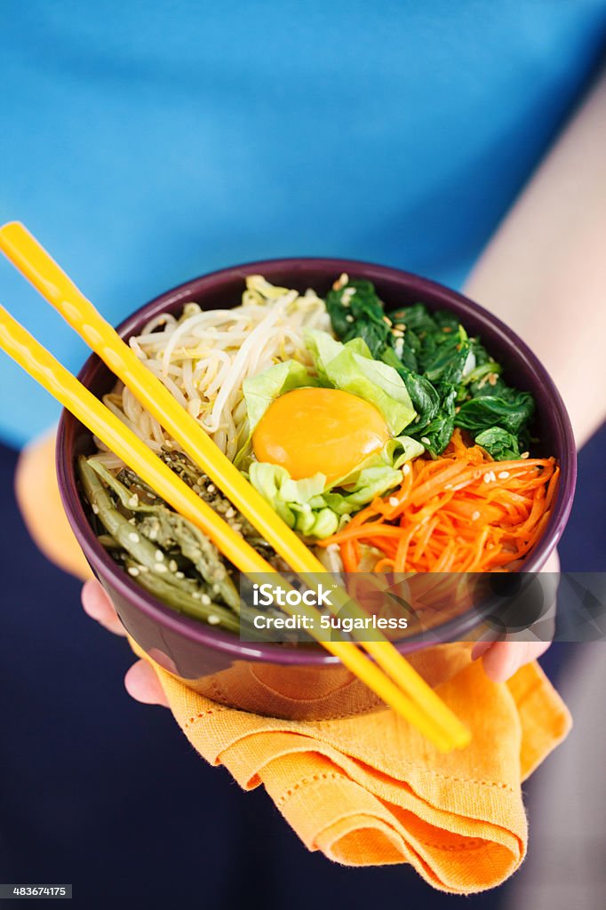 Bibimbap Bibimbap is a dish of Korean cuisine Bean Stock Photo Bibimbap Bibimbap is a dish of Korean cuisine Bean Stock Photo