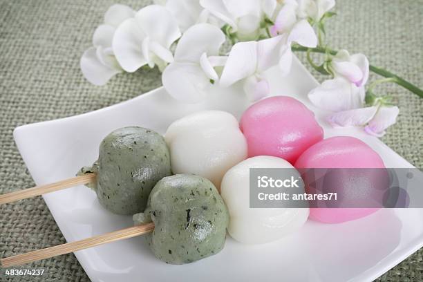 Japanischer Reis Süßigkeiten Stockfoto und mehr Bilder von Dango Dumpling - Dango Dumpling, Mochi, Rosa