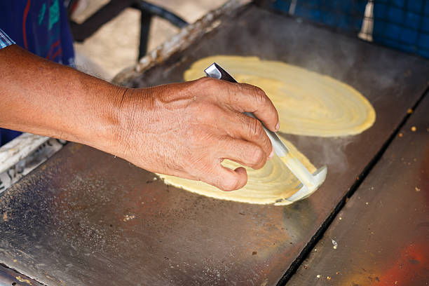 istock The first step for made KANOM TOKYO in Thailand dessert. 483678178