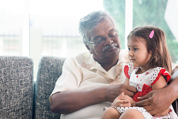 istock Grandfather and granddaughter 483683964