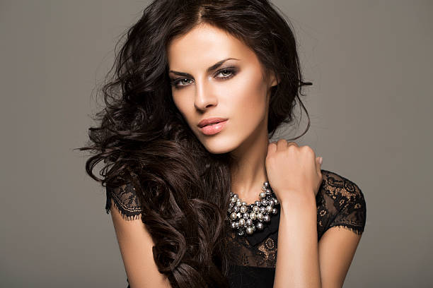 istock Studio shot of young beautiful woman 483686901