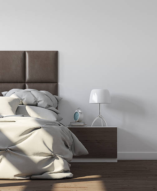 モダンなベッドルーム - bedroom authority bed contemporary ストックフォトと画像