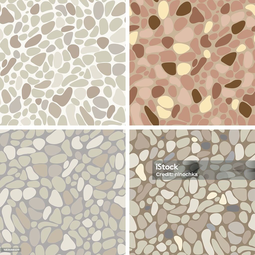 One Stone Pattern Seamless Stone Pattern Stock Illustration - Download Image Now - Stone ...