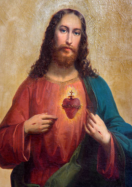 istock Trnava -  Heart of Jesus Christ 483689143