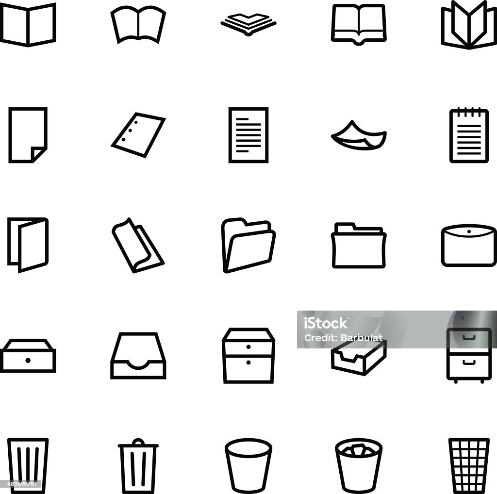 Document icon This image is a vector illustration and can be scaled to any size without loss of resolution, can be variated and used for different compositions. This image is an .eps file and you will need a vector editor to use this file, such as Adobe Illustrator. Icon Symbol stock vector