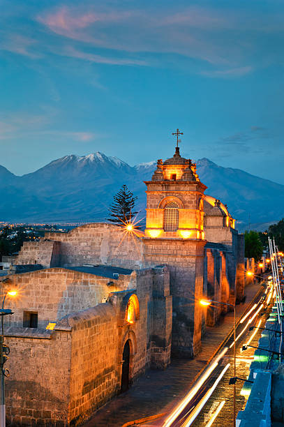 convento di santa catalina arequipa - santa catalina monastery foto e immagini stock