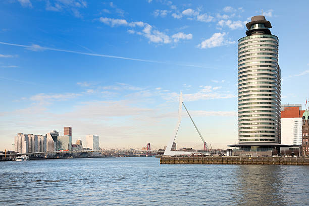 istock Panorama of Rotterdam The Netherlands 483691271