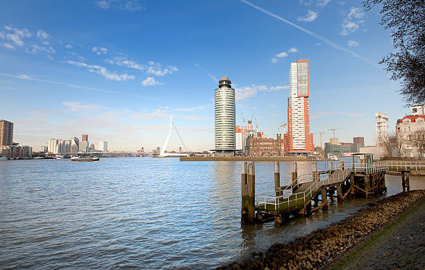 istock Panorama of Rotterdam The Netherlands 483691421