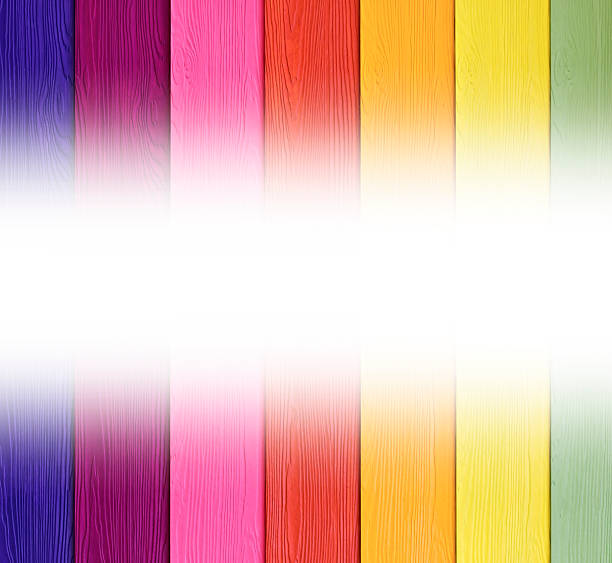 Texture colorful wooden wall background