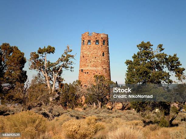 Native American Watchtower Аризона — стоковые фотографии и другие картинки Аборигенная культура - Аборигенная культура, Американская культура, Аризона - Юго-запад США