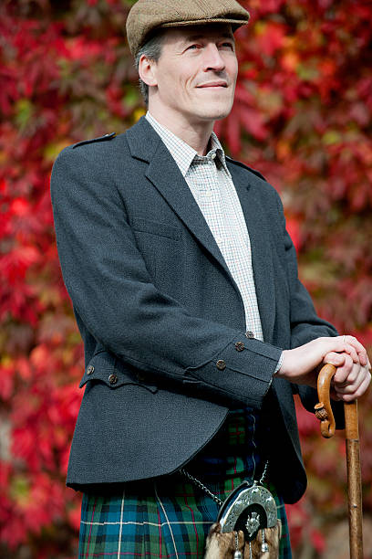 istock Portrait of a Scottish farmer 483693545
