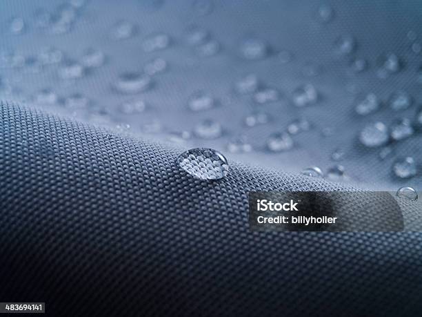 Waterproof Textile Clothing Blue Stock Photo - Download Image Now - Textile, Waterproof, Waterproof Clothing