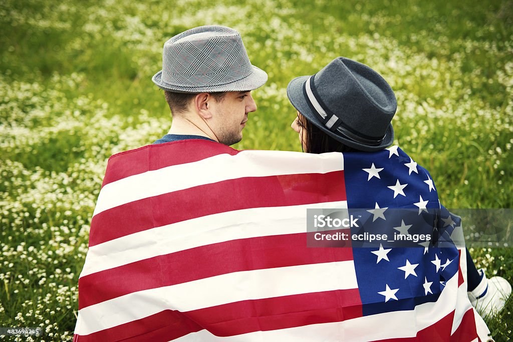 Young Americans 20-24 Years Stock Photo