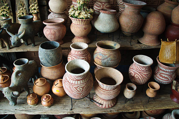 istock souvenir Ancient Earthenware, Ban Chiang, Udornthani, Thailand 483698034